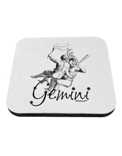 Gemini Illustration Coaster-Coasters-TooLoud-White-Davson Sales