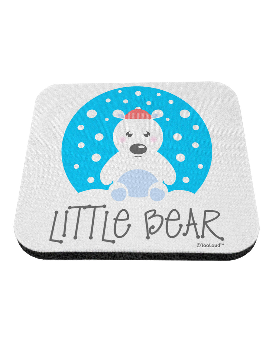 Matching Polar Bear Family - Little Bear Coaster by TooLoud-Coasters-TooLoud-White-Davson Sales