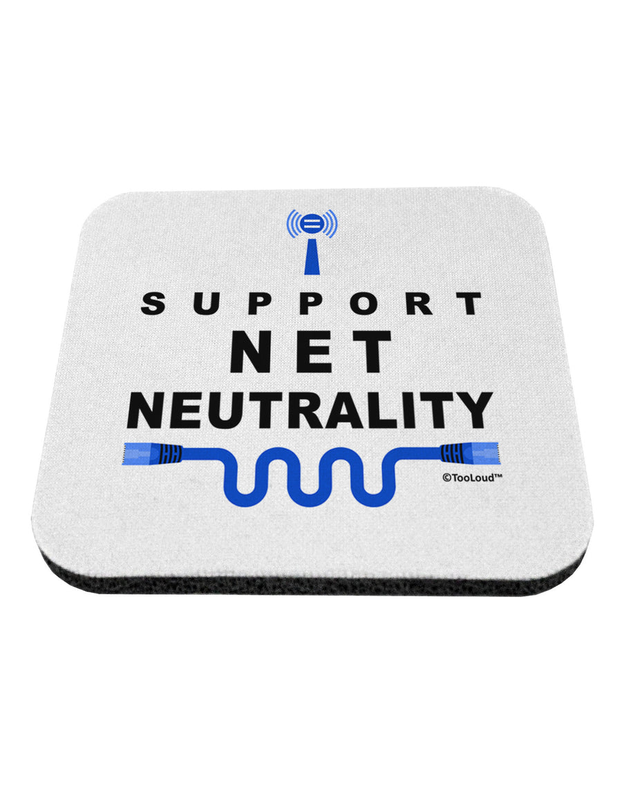 i Support Net Neutrality Coaster-Coasters-TooLoud-White-Davson Sales