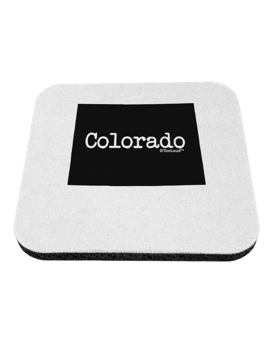 Colorado - United States Shape Coaster-Coasters-TooLoud-White-Davson Sales