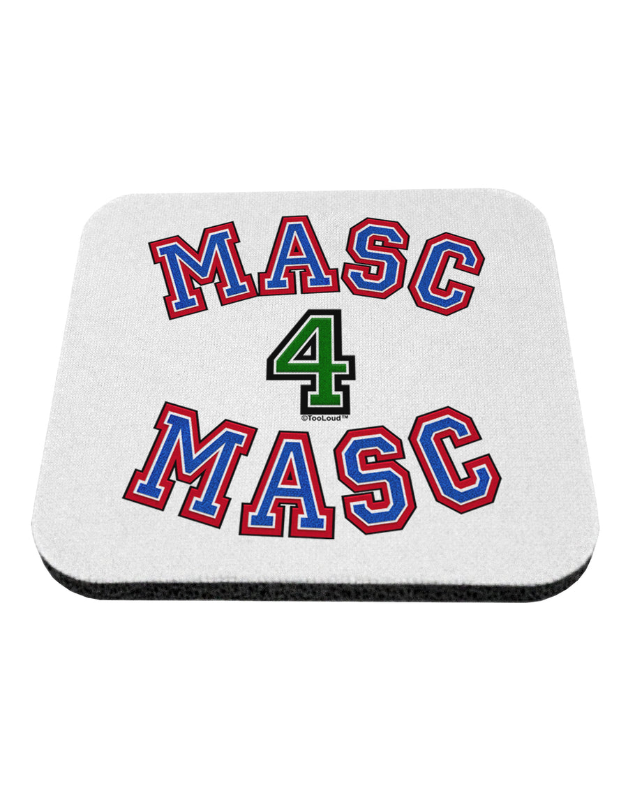 Masc 4 Masc College Stud Coaster by TooLoud-Coasters-TooLoud-1-Davson Sales