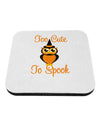 Owl Too Cute Orange Coaster-Coasters-TooLoud-White-Davson Sales