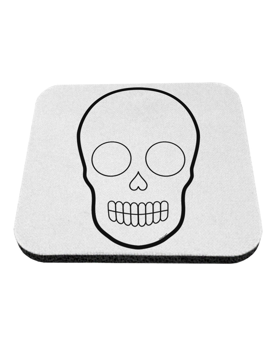 Design Your Own Day of the Dead Calavera Coaster-Coasters-TooLoud-White-Davson Sales