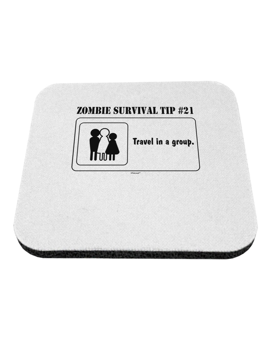 Zombie Survival Tip # 21 - Group Coaster-Coasters-TooLoud-White-Davson Sales