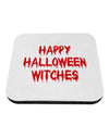 Happy Halloween Witches Blood Red Coaster-Coasters-TooLoud-White-Davson Sales