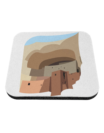 Montezuma Castle Artwork Coaster-Coasters-TooLoud-1-Davson Sales