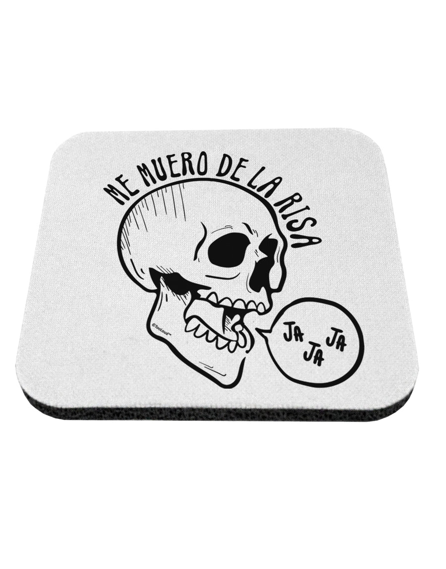 TooLoud Me Muero De La Risa Skull Coaster-Coasters-TooLoud-1 Piece-Davson Sales