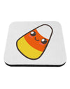 Cute Mother Candy Corn Family Halloween Coaster-Coasters-TooLoud-White-Davson Sales