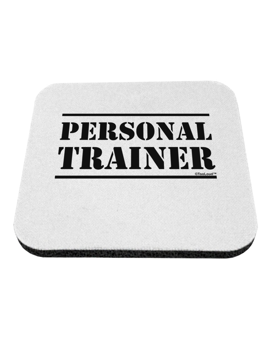 TooLoud Personal Trainer Military Text Coaster-Coasters-TooLoud-1 Piece-Davson Sales