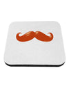 Big Redhead Mustache Coaster-Coasters-TooLoud-White-Davson Sales