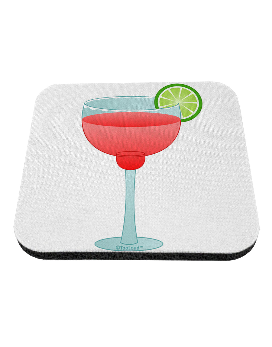 Red Margarita with Lime - Cinco de Mayo Coaster by TooLoud-Coasters-TooLoud-White-Davson Sales