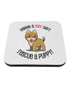 Rescue A Puppy Coaster-Coasters-TooLoud-1-Davson Sales