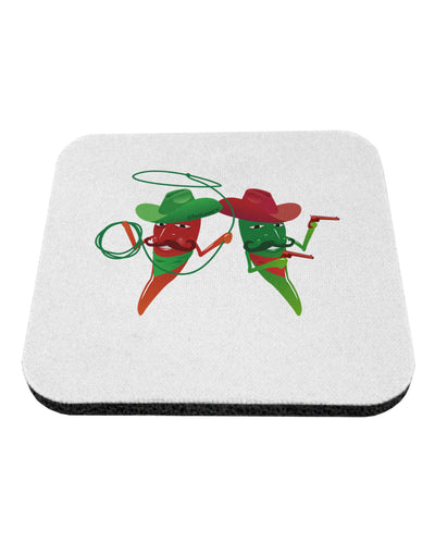 Cowboy Chili Peppers Coaster-Coasters-TooLoud-1-Davson Sales