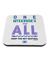 One Internet For All Keep The Net Neutral Coaster-Coasters-TooLoud-White-Davson Sales