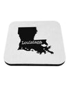 Louisiana - United States Shape Coaster-Coasters-TooLoud-White-Davson Sales