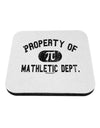 Mathletic Department Distressed Coaster by TooLoud-Coasters-TooLoud-White-Davson Sales