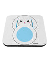 Cute Bunny with Floppy Ears - Blue Coaster by TooLoud-Coasters-TooLoud-White-Davson Sales