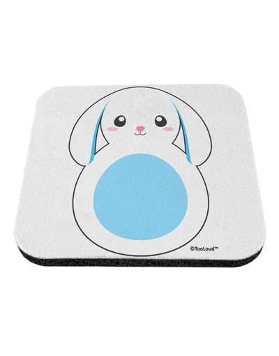 Cute Bunny with Floppy Ears - Blue Coaster by TooLoud-Coasters-TooLoud-White-Davson Sales