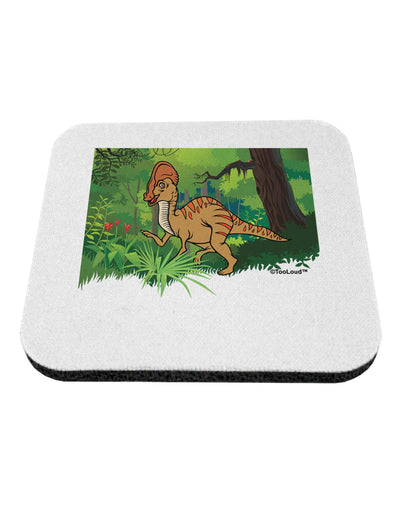 Parasaurolophus Walkeri - Without Name Coaster by TooLoud-Coasters-TooLoud-White-Davson Sales