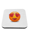 Heart Eye Emoji Coaster-Coasters-TooLoud-1-Davson Sales