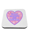 Happy Mother's Day Mommy - Pink Coaster by TooLoud-Coasters-TooLoud-White-Davson Sales