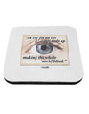 Eye For An Eye Gandhi Coaster by TooLoud-Coasters-TooLoud-1-Davson Sales