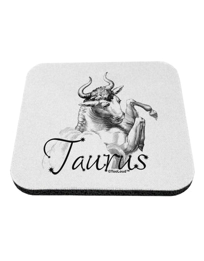 Taurus Illustration Coaster-Coasters-TooLoud-White-Davson Sales