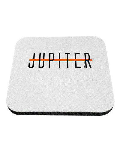 Planet Jupiter Earth Text Only Coaster by TooLoud-Coasters-TooLoud-1-Davson Sales