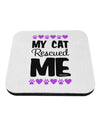 My Cat Rescued Me Coaster-Coasters-TooLoud-1-Davson Sales