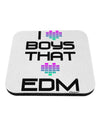 I Heart Boys That Heart EDM Coaster-Coasters-TooLoud-White-Davson Sales