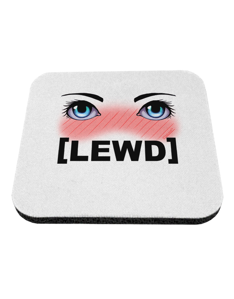 Blushing Anime Eyes Lewd Coaster by TooLoud-Coasters-TooLoud-1-Davson Sales