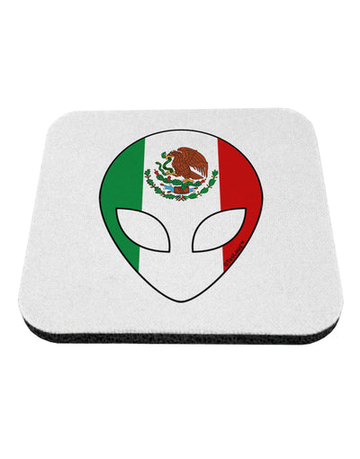 Mexican Flag Extraterrestrial Coaster by TooLoud-Coasters-TooLoud-1-Davson Sales