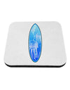 Jellyfish Surfboard Coaster by TooLoud-Coasters-TooLoud-White-Davson Sales