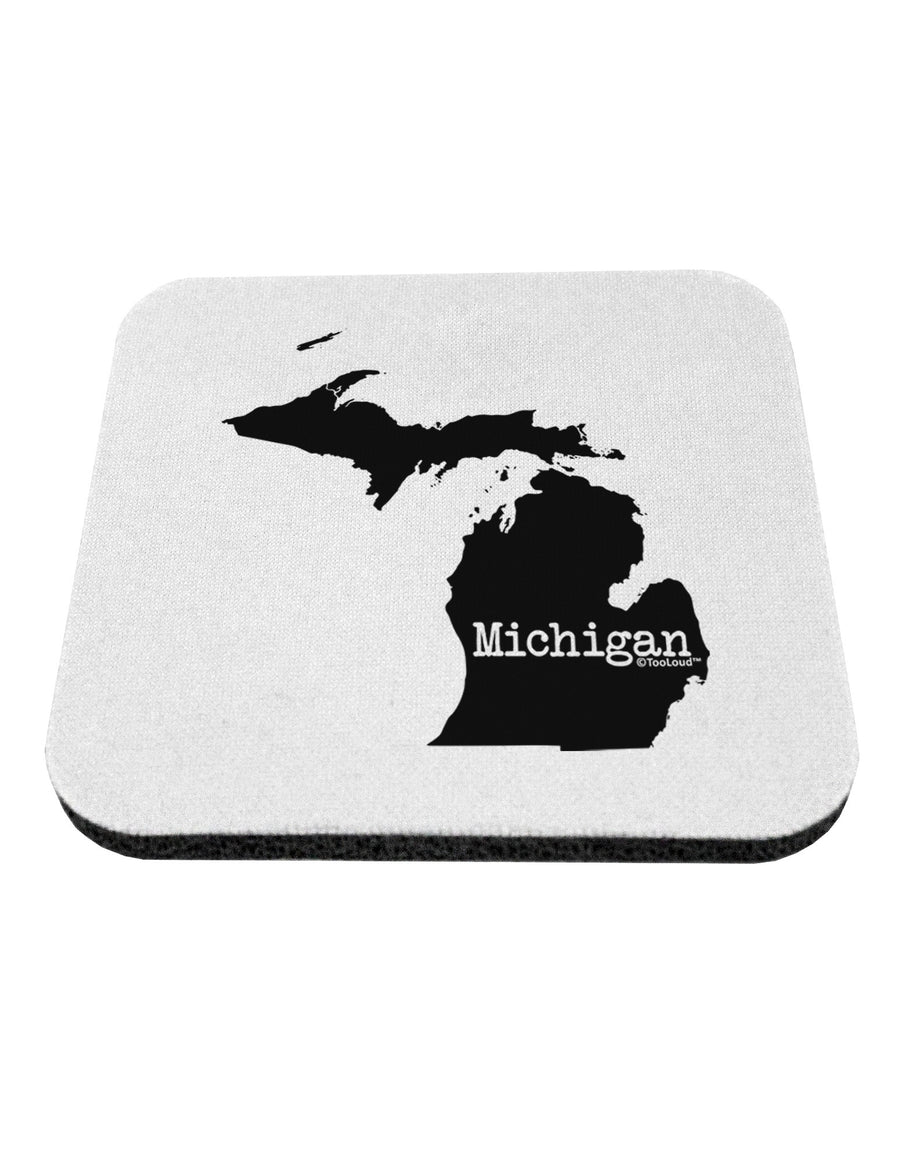 Michigan - United States Shape Coaster-Coasters-TooLoud-White-Davson Sales