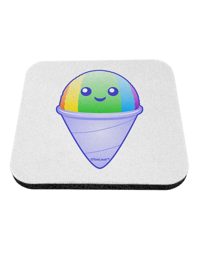 Cute Shaved Ice Coaster by TooLoud-Coasters-TooLoud-White-Davson Sales