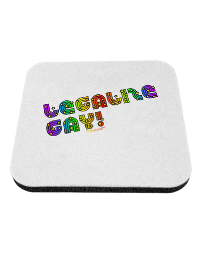 Legalize Gay - Rainbow Coaster-Coasters-TooLoud-White-Davson Sales