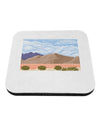 Pixel Landscape - Desert Coaster-Coasters-TooLoud-White-Davson Sales