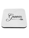 TooLoud Groom Coaster-Coasters-TooLoud-1 Piece-Davson Sales