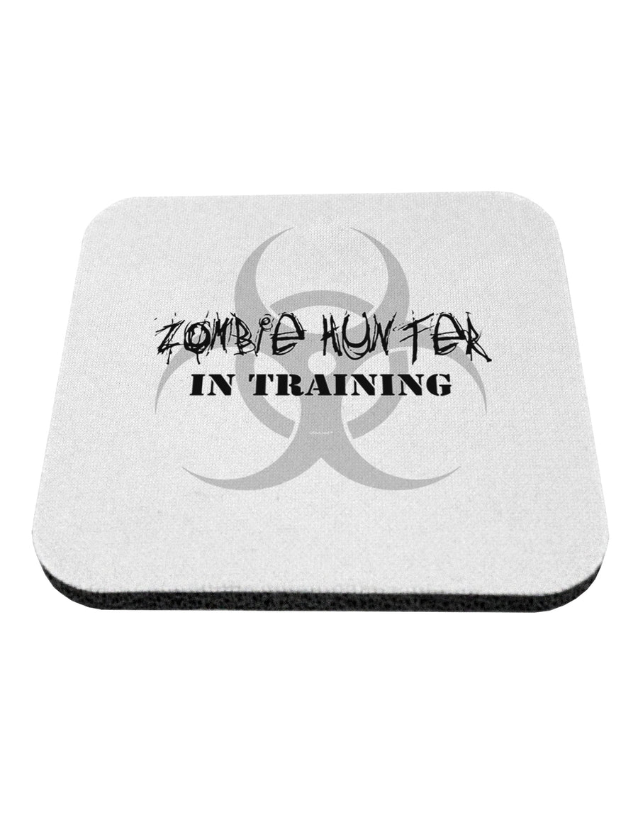Zombie Hunter in Training - Biohazard Coaster-Coasters-TooLoud-White-Davson Sales