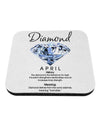 Birthstone Diamond Coaster by TooLoud-Coasters-TooLoud-1-Davson Sales