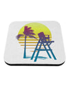 LA Beach Silhouette Letters Coaster-Coasters-TooLoud-1-Davson Sales