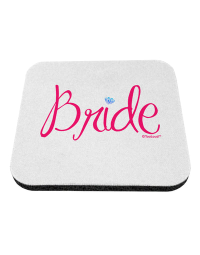 Bride Design - Diamond - Color Coaster-Coasters-TooLoud-White-Davson Sales