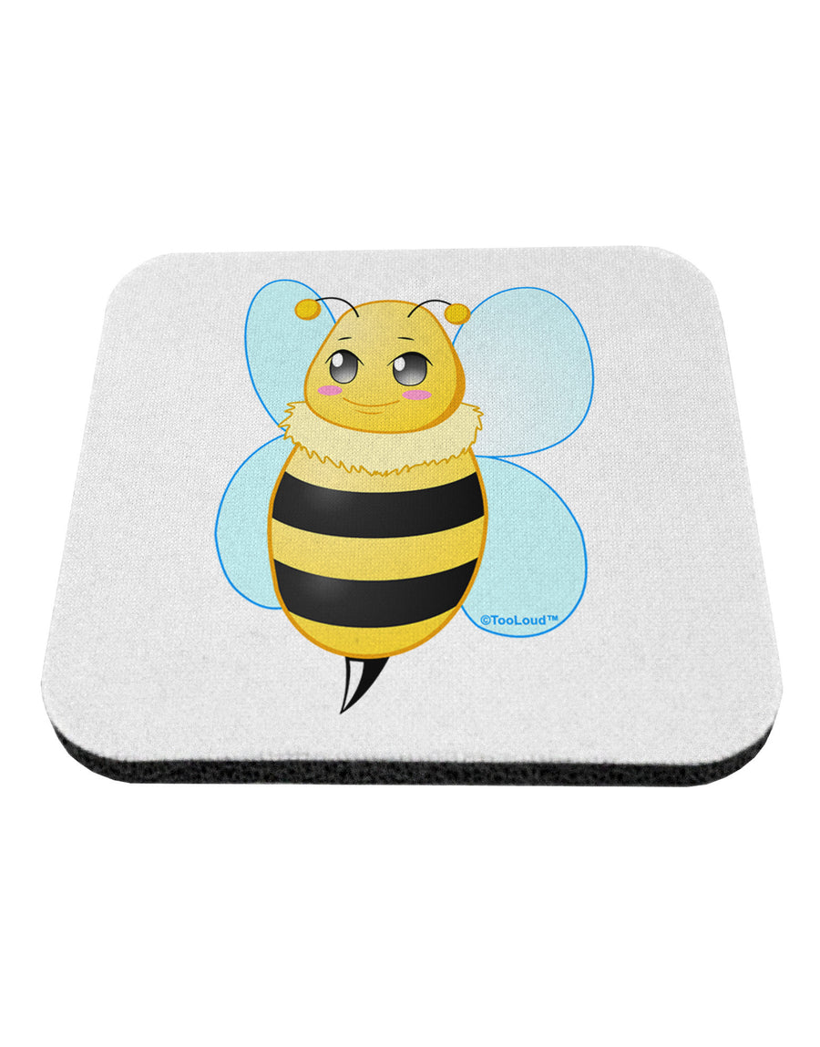 Cute Bee Coaster-Coasters-TooLoud-White-Davson Sales