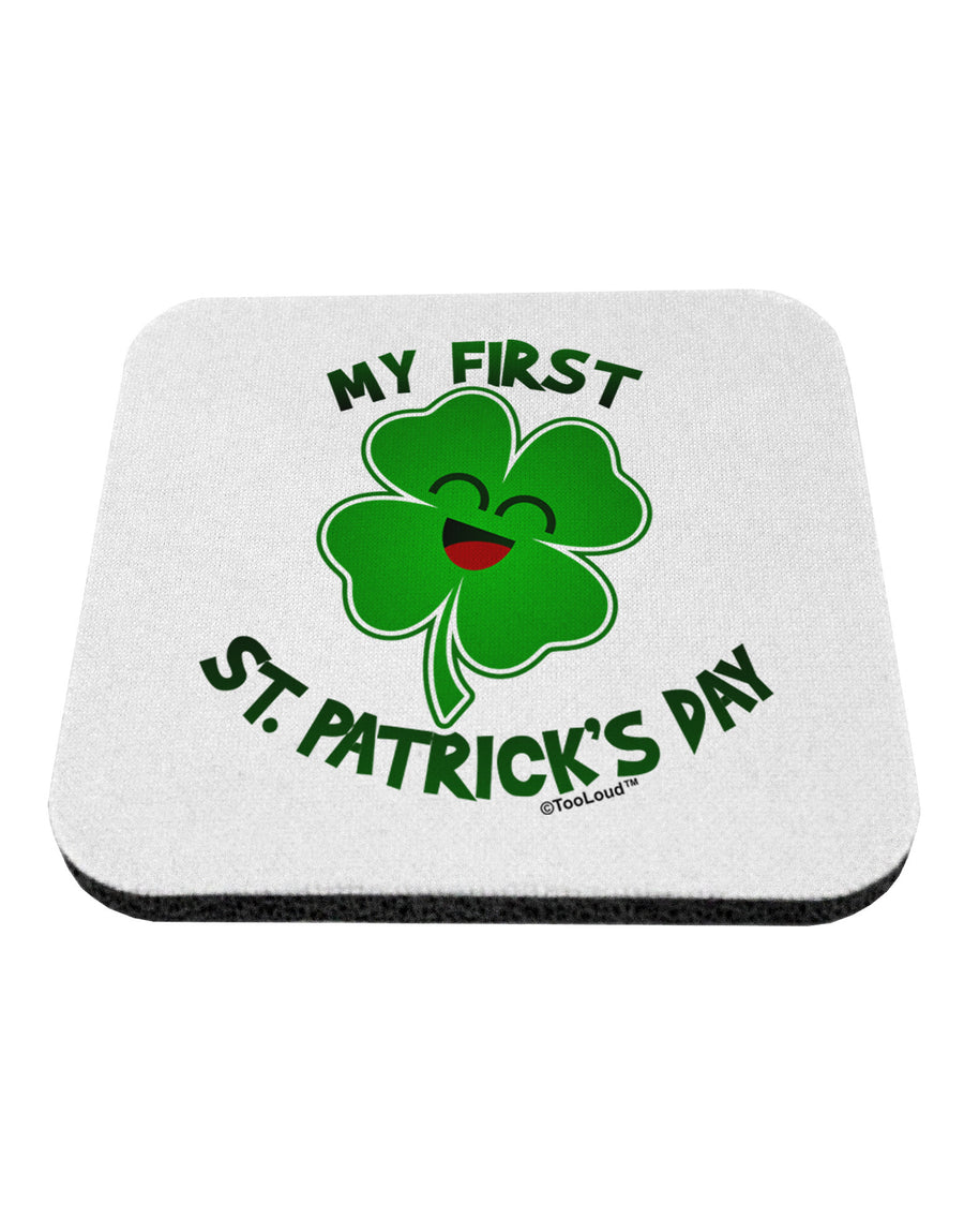 My First St. Patrick's Day Coaster-Coasters-TooLoud-1-Davson Sales