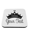 Personalized Princess -Name- Design Coaster-Coasters-TooLoud-White-Davson Sales