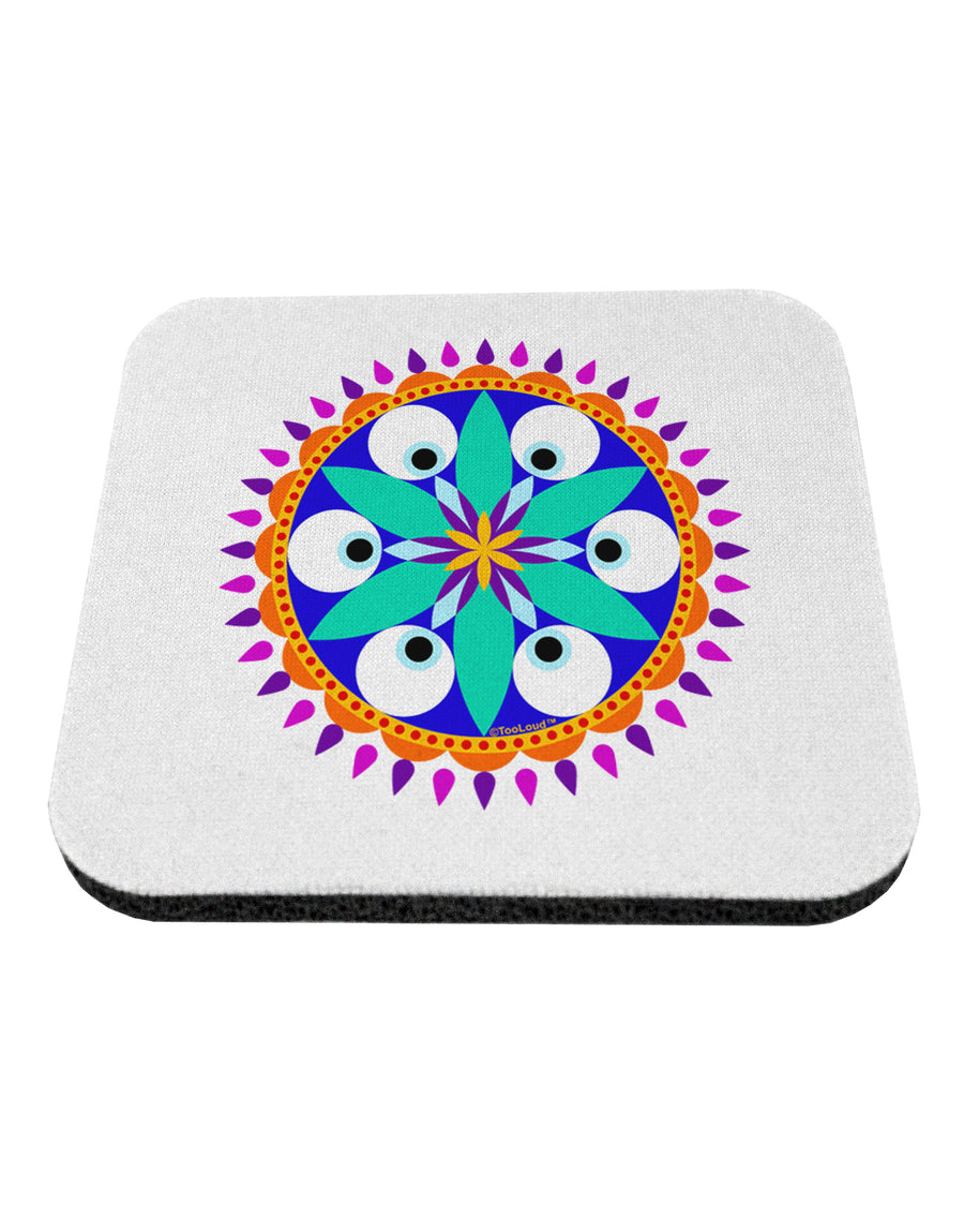 Evil Eye Protection Mandala Coaster by TooLoud-TooLoud-1-Davson Sales