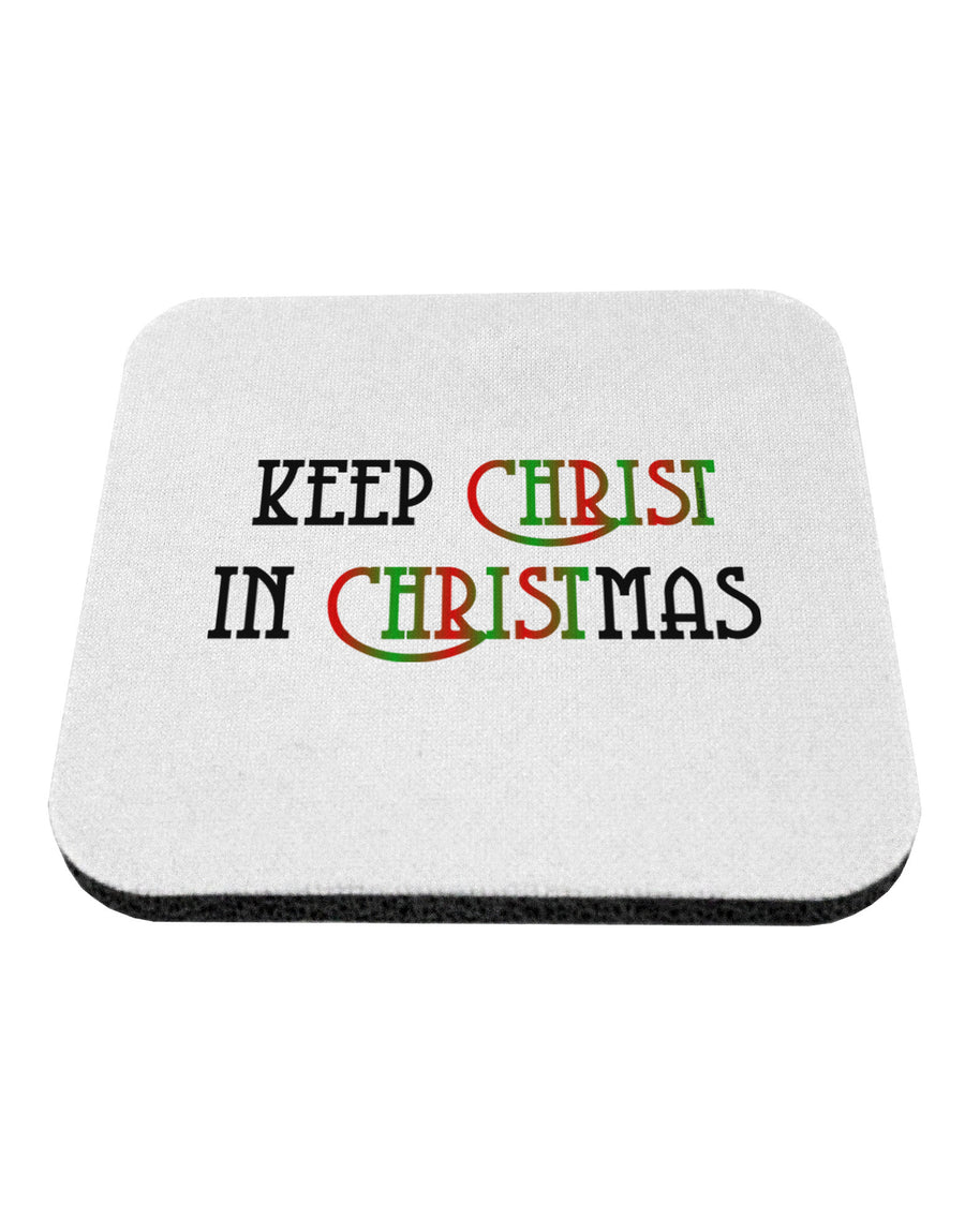 Keep Christ in Christmas Coaster-Coasters-TooLoud-White-Davson Sales