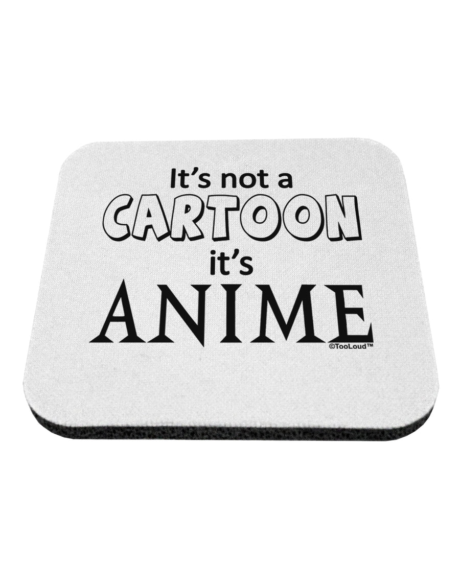 Not A Cartoon Text Coaster by TooLoud-Coasters-TooLoud-1-Davson Sales