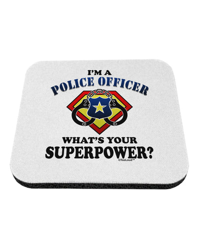 Police Officer - Superpower Coaster-Coasters-TooLoud-1-Davson Sales