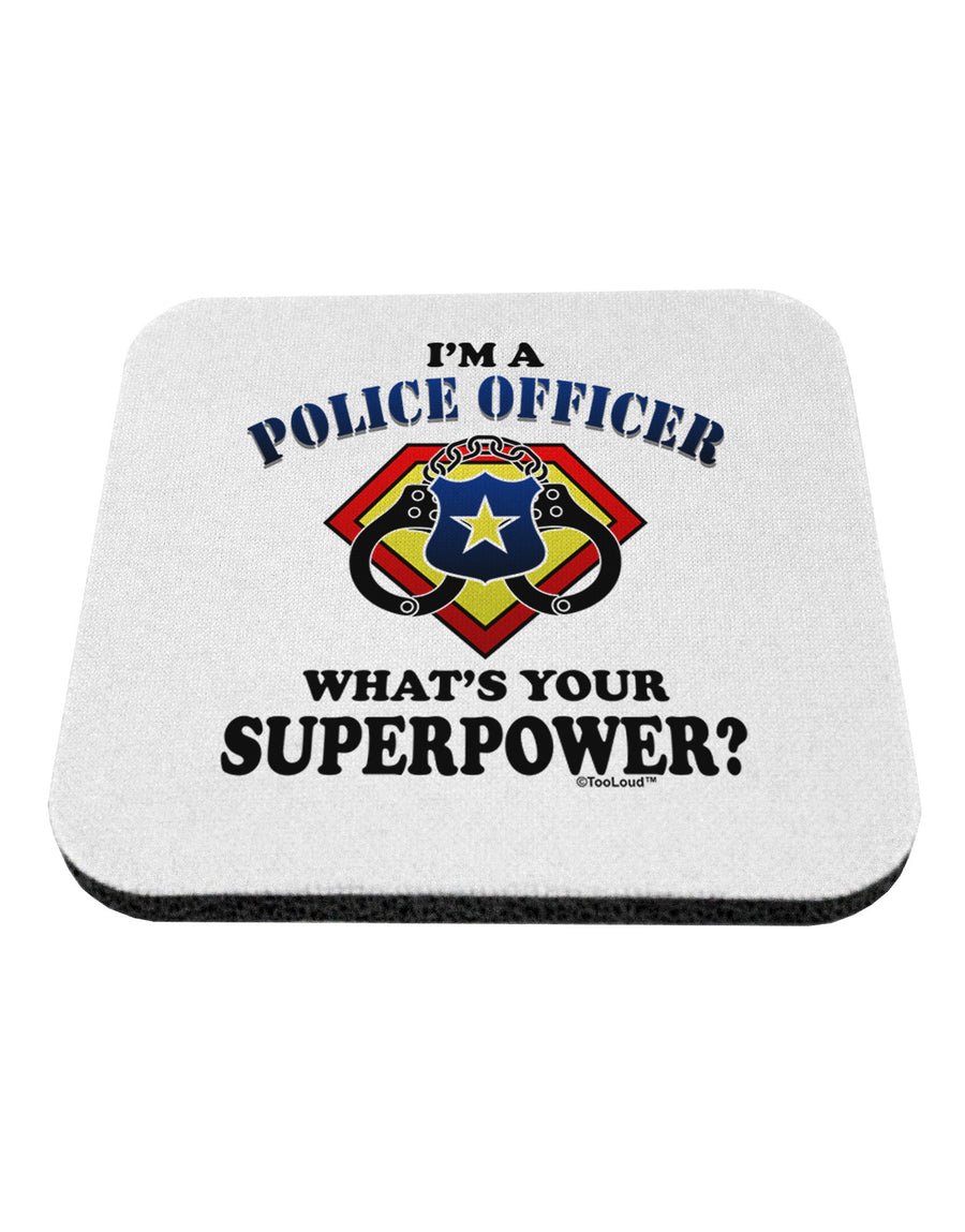 Police Officer - Superpower Coaster-Coasters-TooLoud-1-Davson Sales